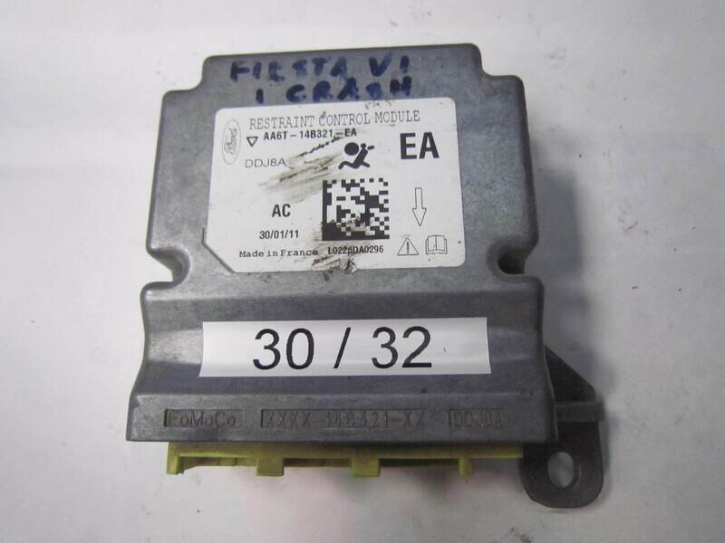 30-32 Centralina Airbag Ford AA6T-14B321-EA AA6T14B321EA DDJJ8A    FORD GENERICA FIESTA