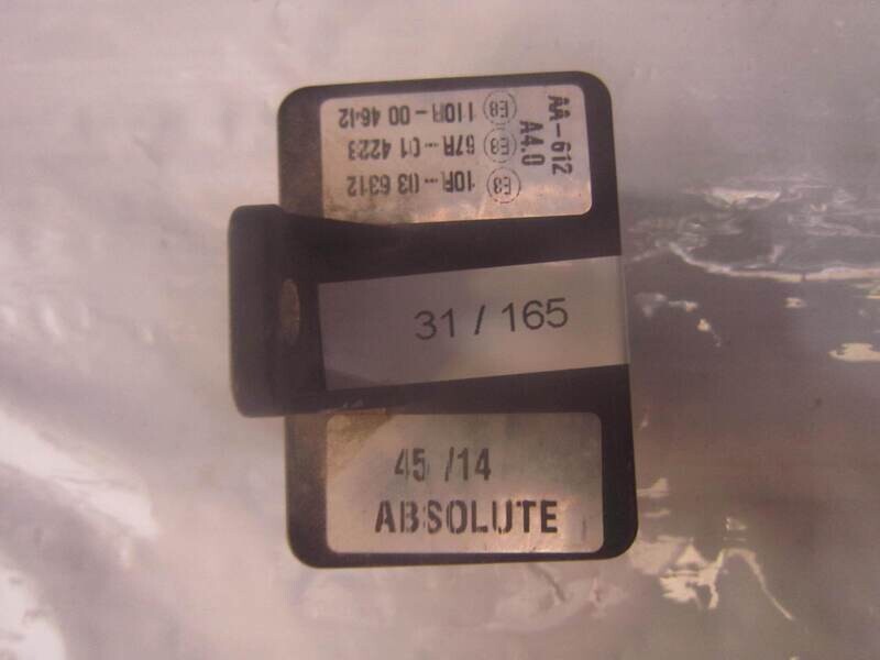 31-165 Sensore Pressione Gas Alfa Romeo / Fiat / Lancia ABSOLUTE 45/14 ABSOLUTE4514 10R-03 6312 67R-01 4228 110R-00 4642   BENZINA / GPL
