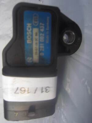 31-167 Sensore Pressione Alimentazione Bosch 0 281 002 437 0281002437 ALFA ROMEO / FIAT / LANCIA Diesel VARIE