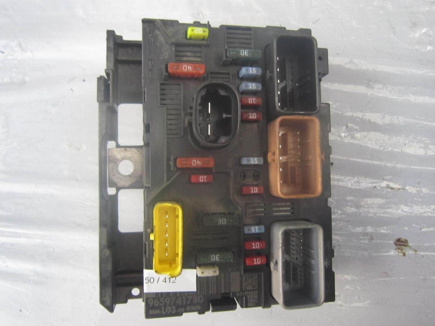 50-412 Body Computer Delphi 9659741780   BSM-L03-00    CITROEN / PEUGEOT GENERICA VARIE
