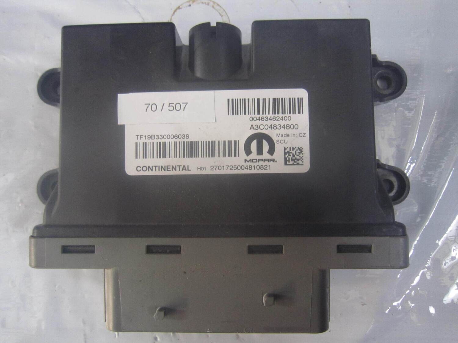 70-507 Modulo Pressione Pneumatici Mopar A3C04834800        JEEP RENEGATE