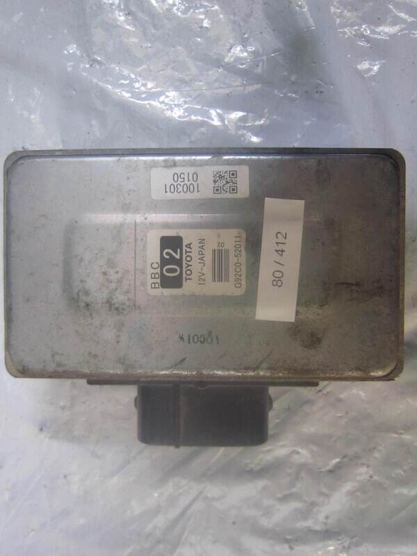 80-412 Modulo Convertitore Toyota G92C0-52011 G92C052011     TOYOTA GENERICA YARIS