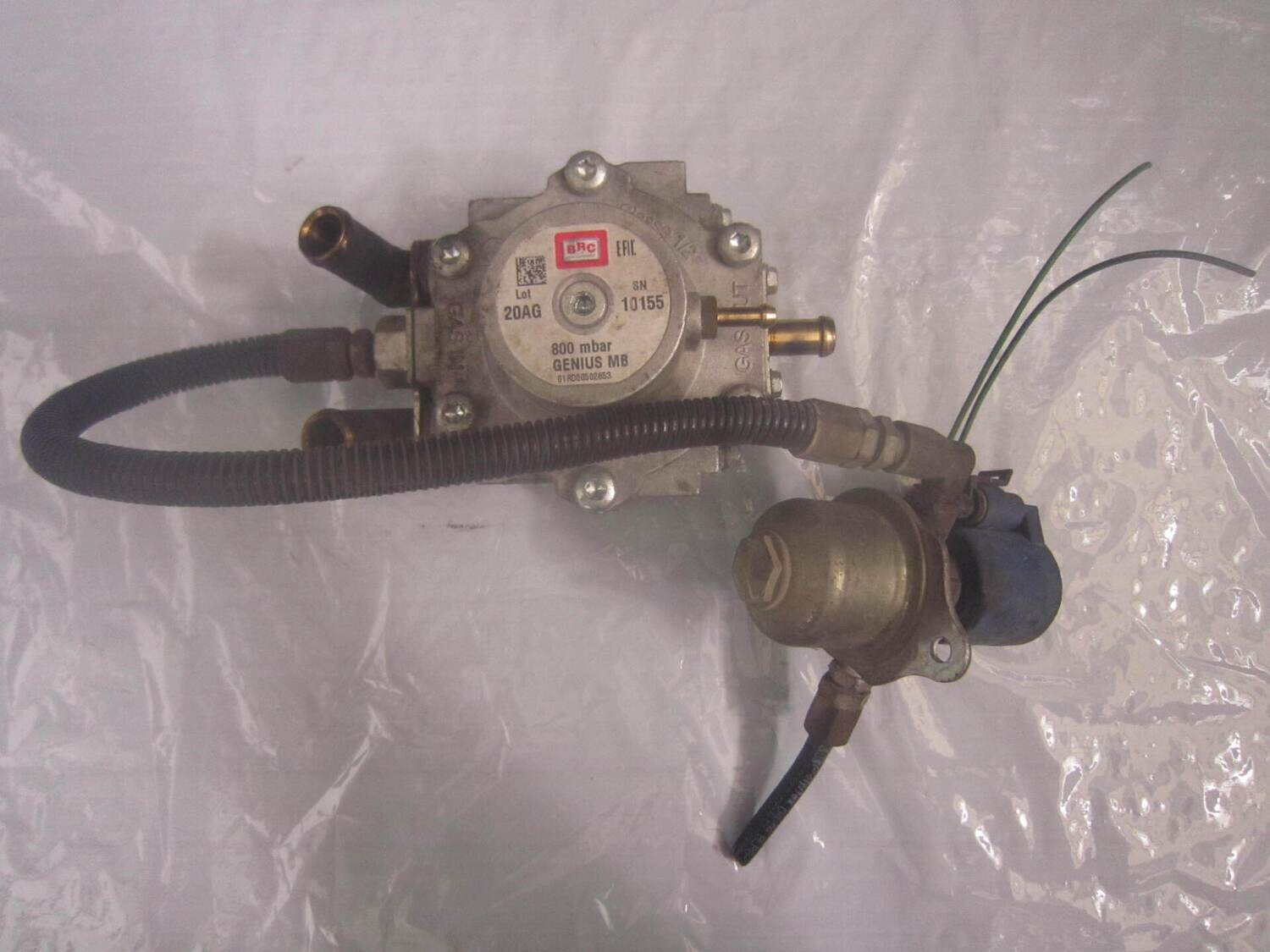 90-587 Riduttore Di Pressione Gpl Brc GENIUS MB GENIUSMB 800 MBAR     BENZINA / GPL