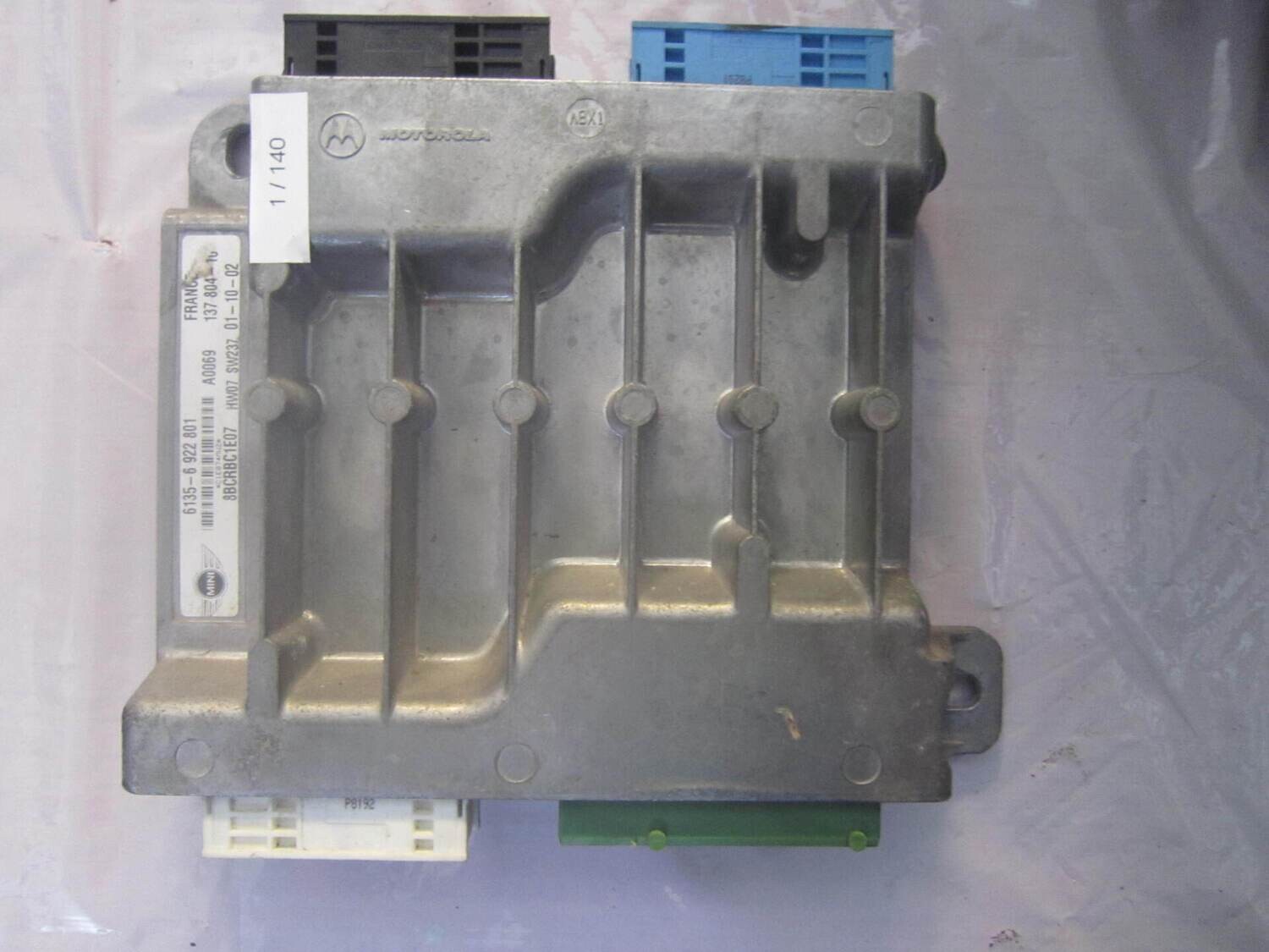 1-140 Centralina Motore Motorola 6135-6 922 801 61356922801 137 804 10 HW07 SW237  MINI BENZINA COOPER