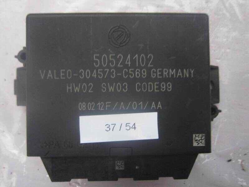 37-54 Centralina sensori parcheggio Valeo 50524102   304573-C569 HW02 SW03 CODE99 ALFA ROMEO    GIULIETTA