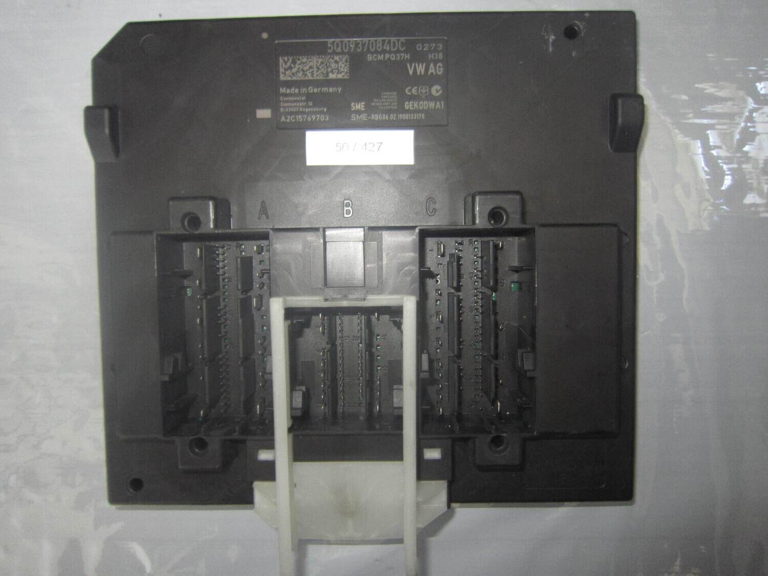 50-427 Body Computer Sme 5Q0937084DC   BCMPQ37H A2C15769703   AUDI  A 3