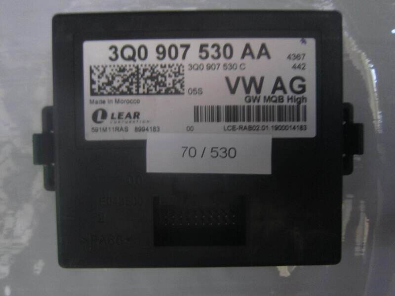 70-530 Modulo Gateway Lear 3Q0 907 530 AA 3Q0907530AA 3Q0907530C    AUDI  A 3