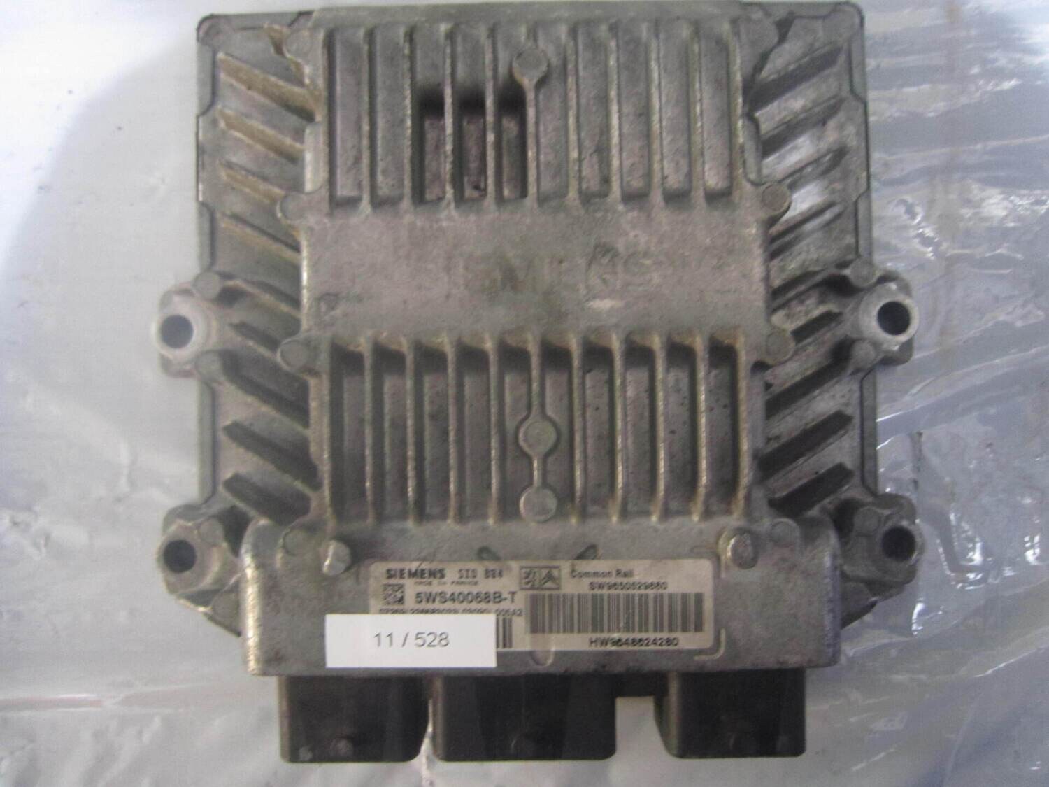 11-528 Centralina Motore Siemens 5WS40068B-T 5WS40068BT 9650529880 9648624280 SID 804  CITROEN / PEUGEOT DIESEL VARIE