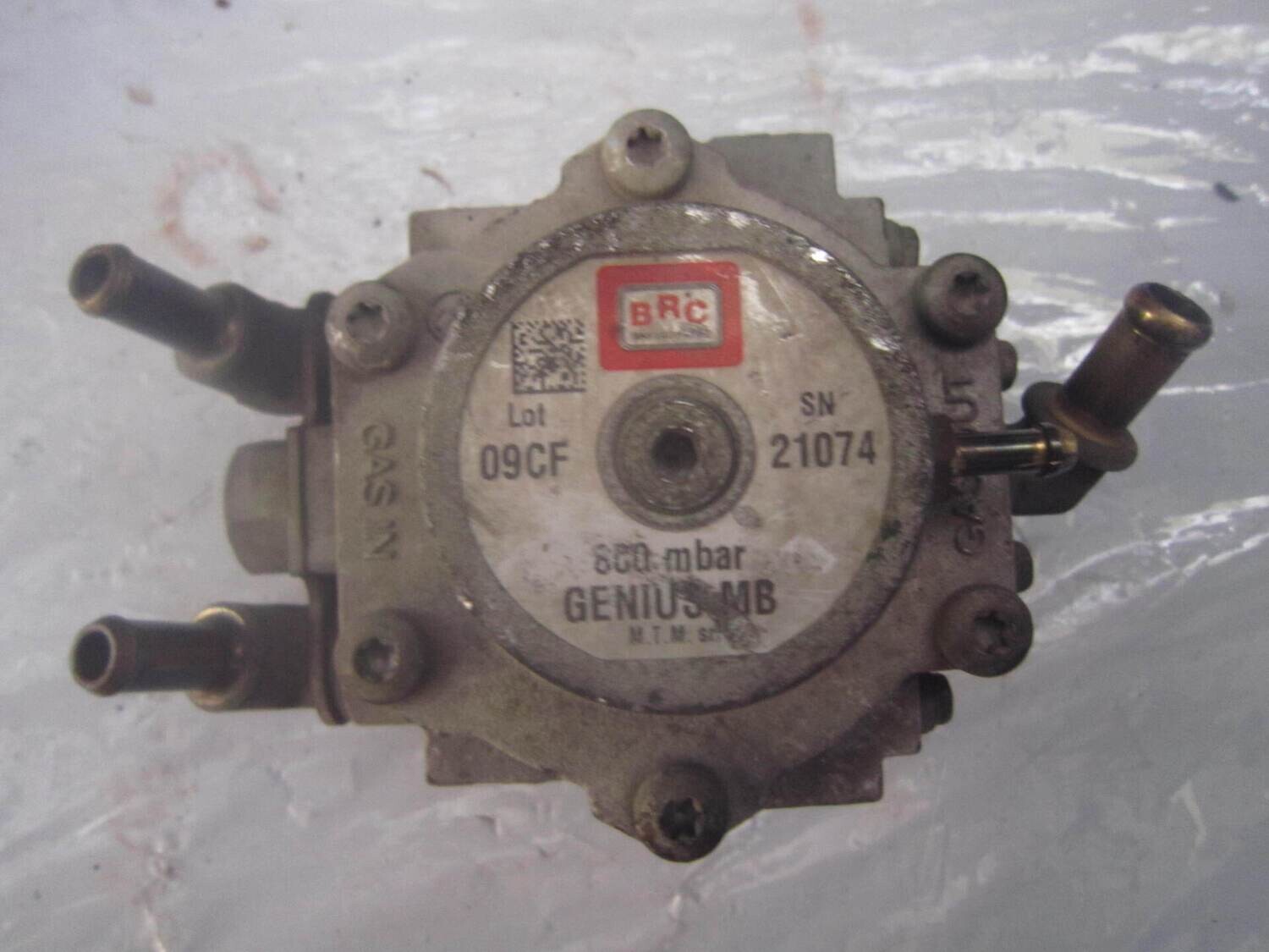 90-610 Riduttore Di Pressione Gpl Brc GENIUS MB GENIUSMB 800 MBAR     BENZINA / GPL