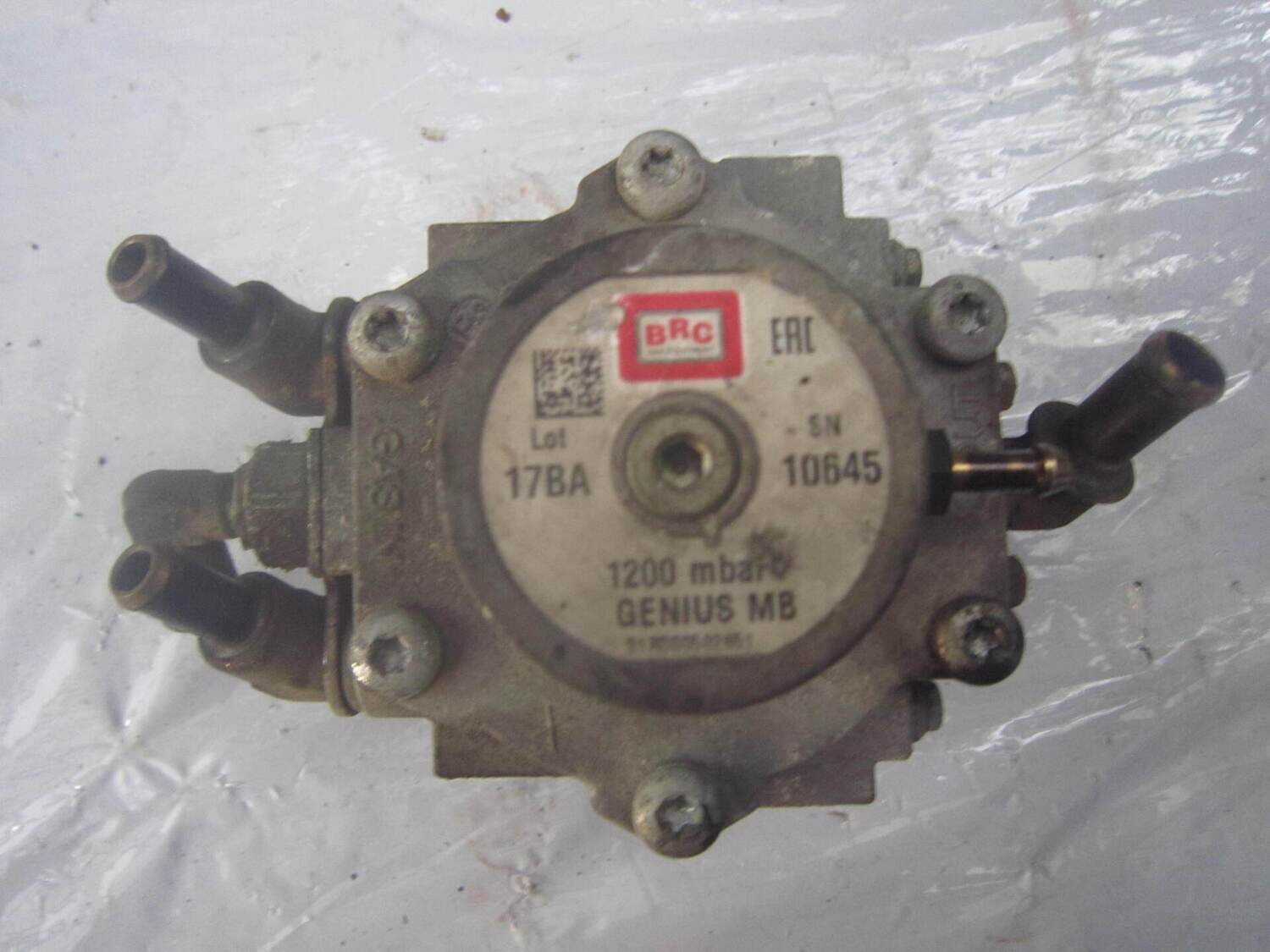 90-609 Riduttore Di Pressione Gpl Brc GENIUS MB GENIUSMB 1200 MBAR     BENZINA / GPL