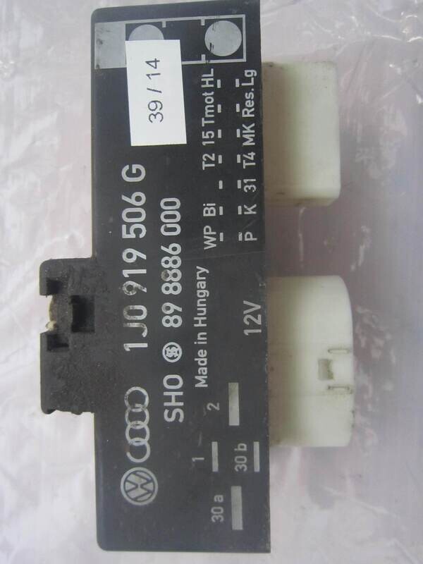 39-14 Centralina Ventola Radiatore Volkswagen 1J0 919 506 G 1J0919506G 898886000    VOLKSWAGEN  VARIE