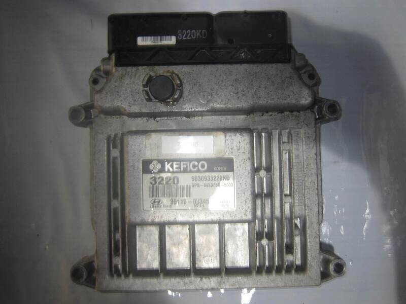 7-346 Centralina Motore Kefico 9030933220KD   39110-03345 GPB-842DFS0-5000 3220  HYUNDAI BENZINA I 20