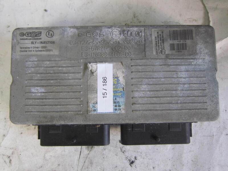 15-186 Centralina Gas Gpl E-Gas CDC01   4 CILINDRI     BENZINA / GPL