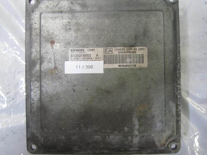 11-398 Centralina Cambio Automatico Siemens S120216002   9651497388 9648922788 SIM82  CITROEN / PEUGEOT  VARIE