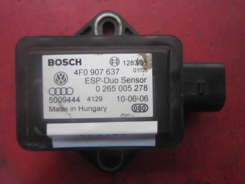31-178 Sensore Antimbardata Bosch 0 265 005 278 0265005278 4F0 907 637    AUDI  A 6