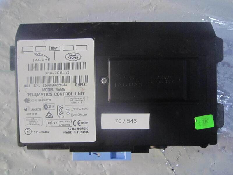 70-546 Centralina Controllo Telematico Land Rover DPLA-70718-NX DPLA70718NX 3341-13-5911    LAND ROVER  VARIE