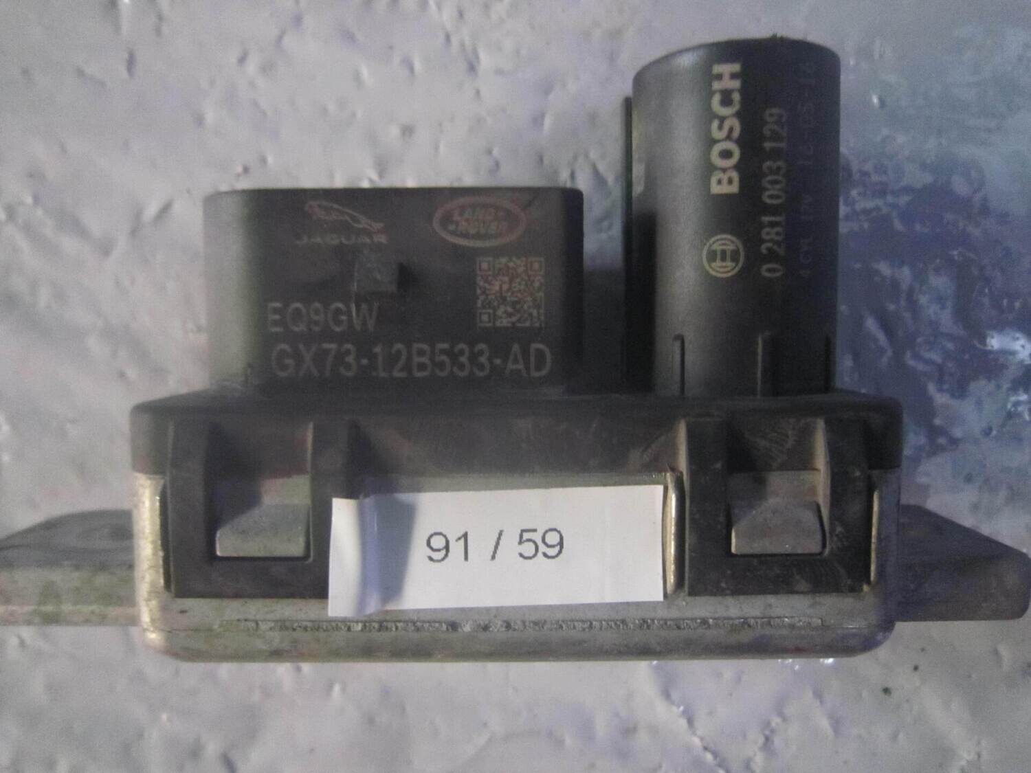 91-59 Rele' Candeletta Bosch 0 281 003 129 0281003129 GX73-12B533-AD EQ9GW   LAND ROVER Diesel DISCOVERY
