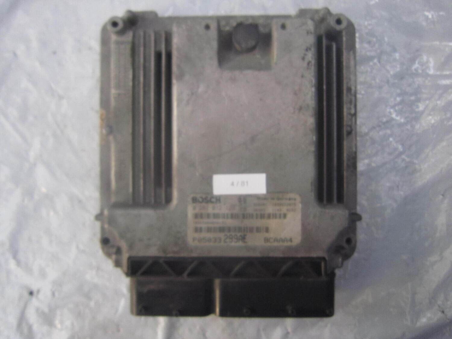 4-81 Centralina Motore Bosch 0 281 012 129 0281012129 P05033299AE 1039S12875 BCAAA4  CHRYSLER Diesel DODGE
