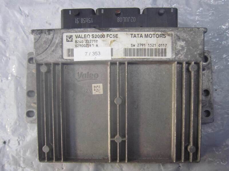 7-353 Centralina Motore Valeo S2000 FC5E S2000FC5E V29002763 A 2791 1521 0117    TATA BENZINA VARIE