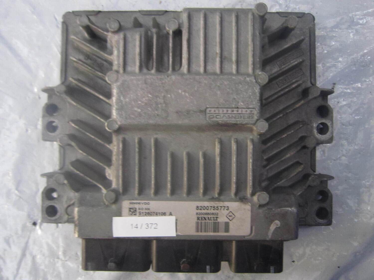 14-372 Centralina Motore Siemens S126074106 A S126074106A 8200755773 8200680832 SID 304  RENAULT Diesel VARIE