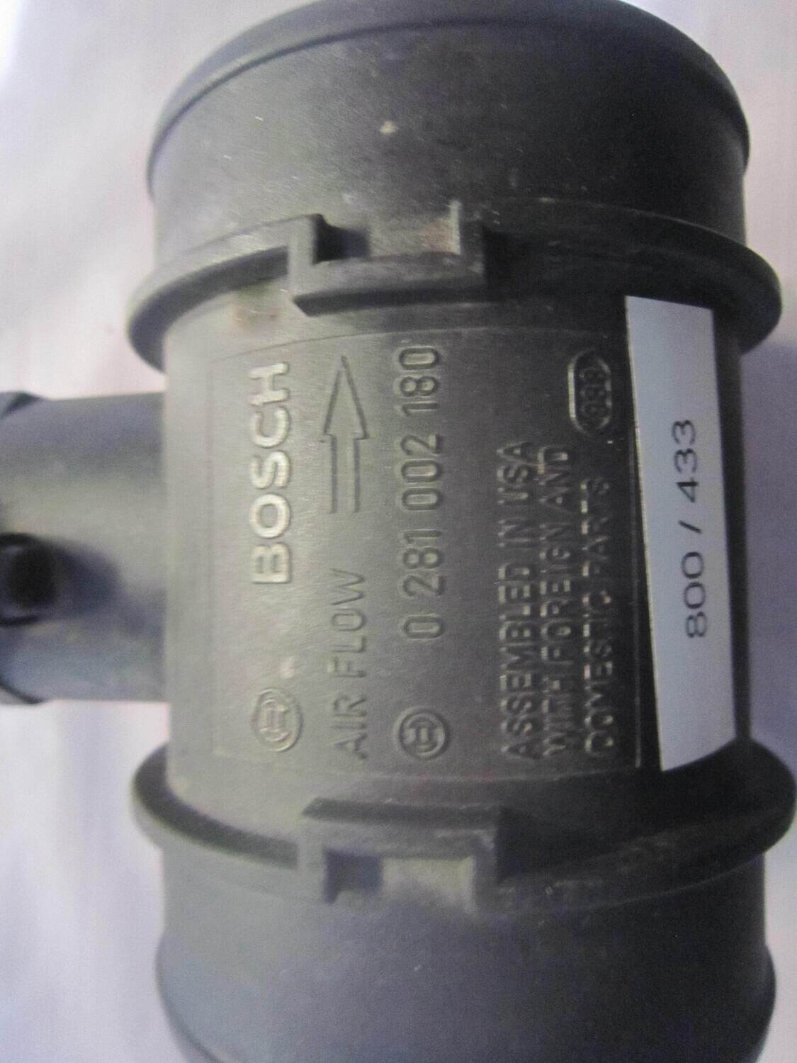 800-433 Debimetro Bosch 0 281 002 180 0281002180     OPEL DIESEL CORSA