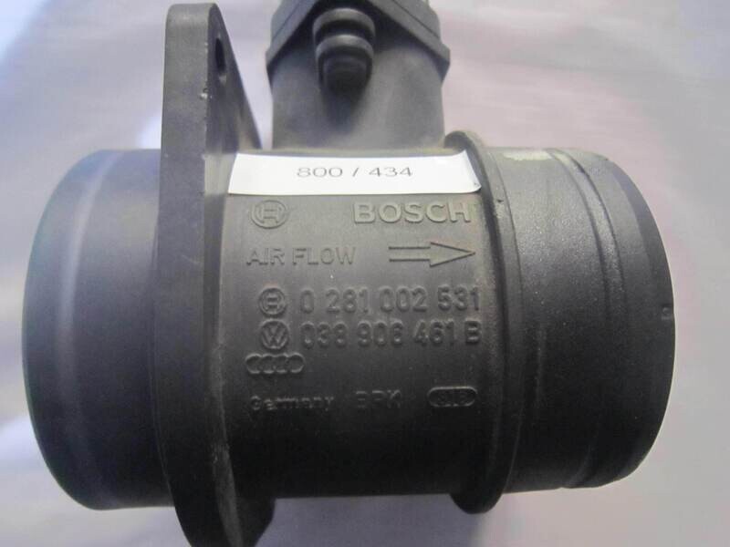 800-434 Debimetro Bosch 0 281 002 531 0281002531 038 906 461 B    VOLKSWAGEN Diesel VARIE
