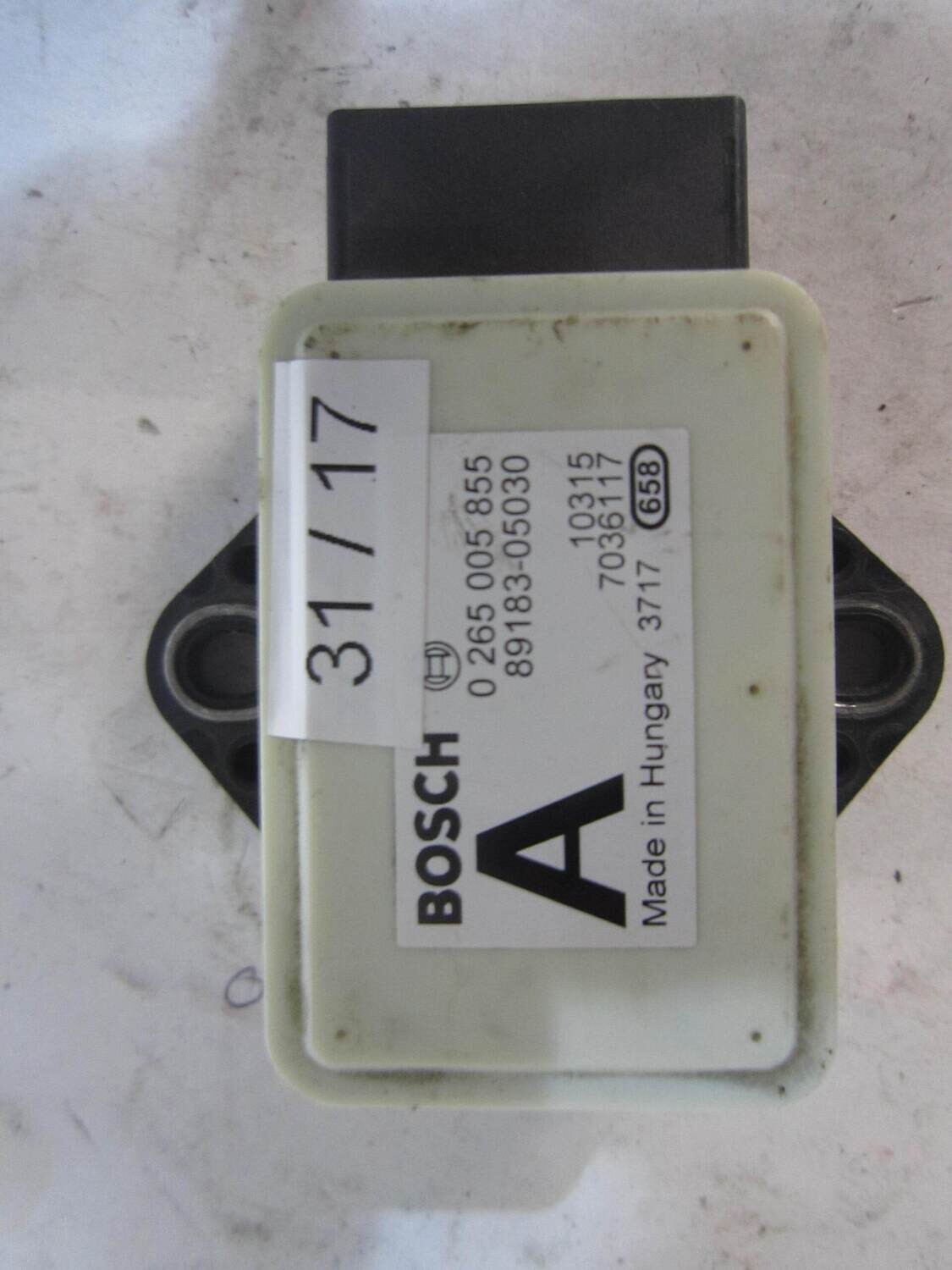 31-17 Sensore Antimbardata Bosch 0 265 005 855 0265005855 89183-05030 7036117   CITROEN / PEUGEOT  VARIE