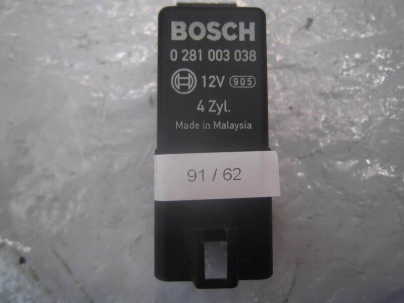 91-62 Rele' Candeletta Bosch 0 281 003 038 0281003038 038 907 281 D RB6   AUDI Diesel VARIE