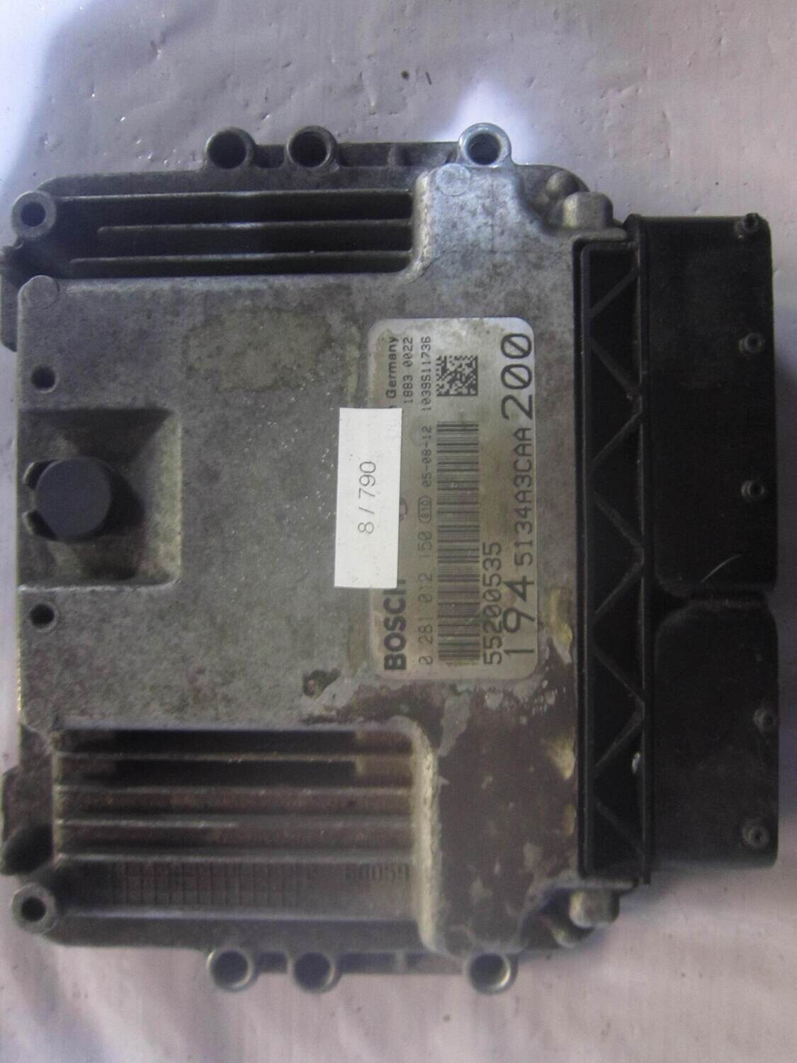 8-790 Centralina Motore Bosch 0 281 012 150 0281012150 55200535 1039S11736 194 5134A3CAA 200   FIAT DIESEL CROMA