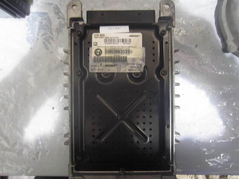 20-437 Amplificatore Audio Bose 00606833250   AMP ASSY 5630 ALFA 947    ALFA ROMEO / FIAT / LANCIA  GTV