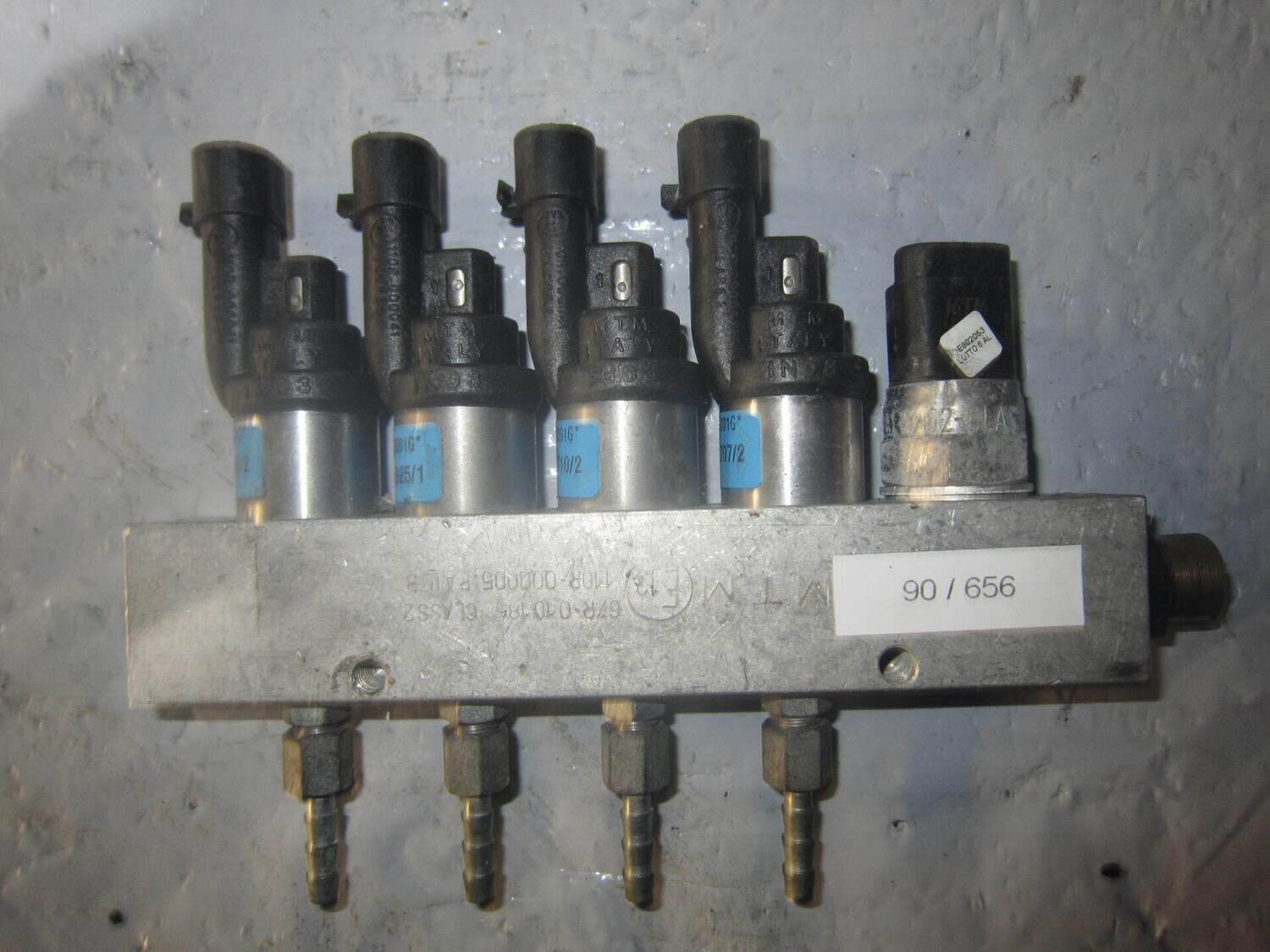 90-656 Rampa Iniettori Gpl M.T.M.  110R-000005 RAIL 110R000005RAIL   09SQ99020001G     BENZINA / GPL
