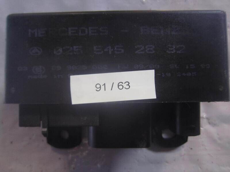 91-63 Rele' Candeletta Mercedes 025 545 28 32 0255452832 HW 09/00 SW 11/01   MERCEDES DIESEL VARIE