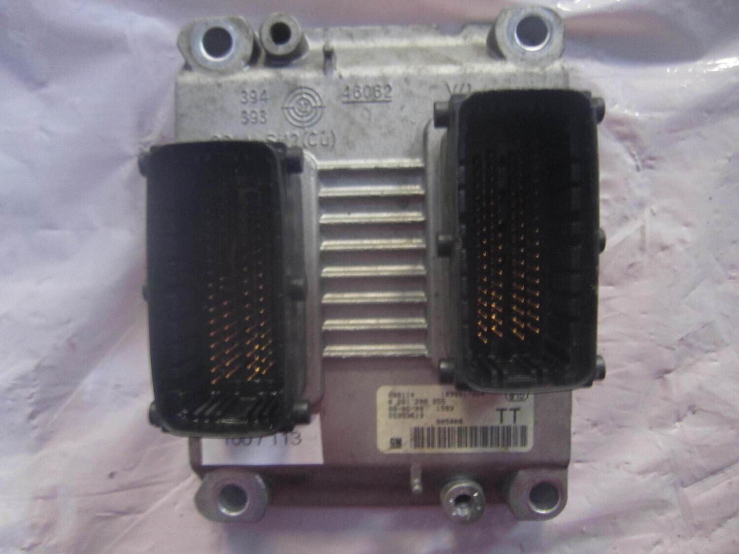 100-113 Centralina Motore Bosch 0 261 208 255 0261208255 55353613 1039S17954   OPEL BENZINA MERIVA