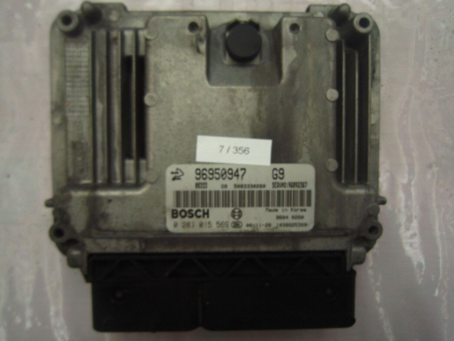 7-356 Centralina Motore Bosch 0 281 015 569 0281015569 96950947 1039S25968 G9  CHEVROLET DIESEL CAPTIVA