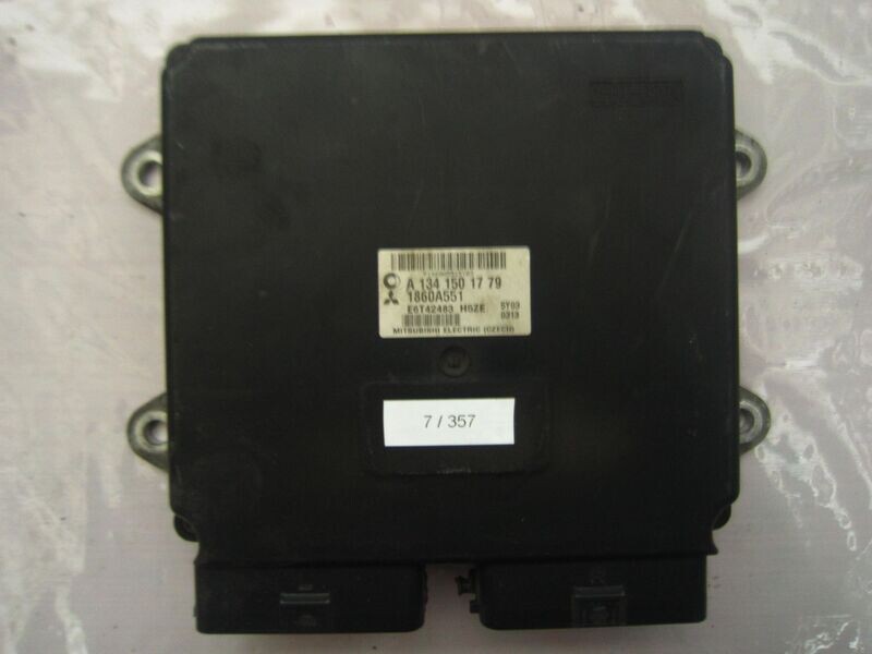 7-357 Centralina Motore Mitsubishi A 134 150 17 79 A1341501779 1860A551 E6T42483 H5ZE   MITSUBISHI BENZINA COLT
