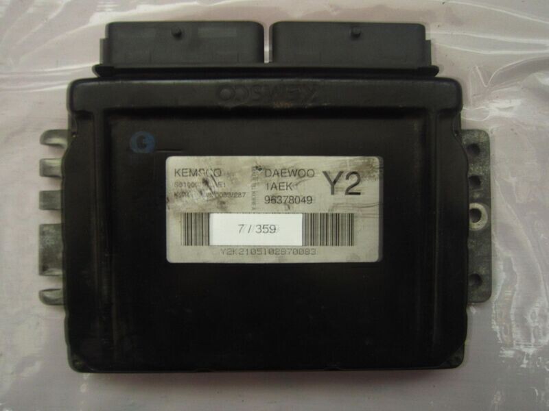 7-359 Centralina Motore Kemsco S010012001 E0 S010012001E0 1AEK Y2 96378049   DAEWOO BENZINA VARIE