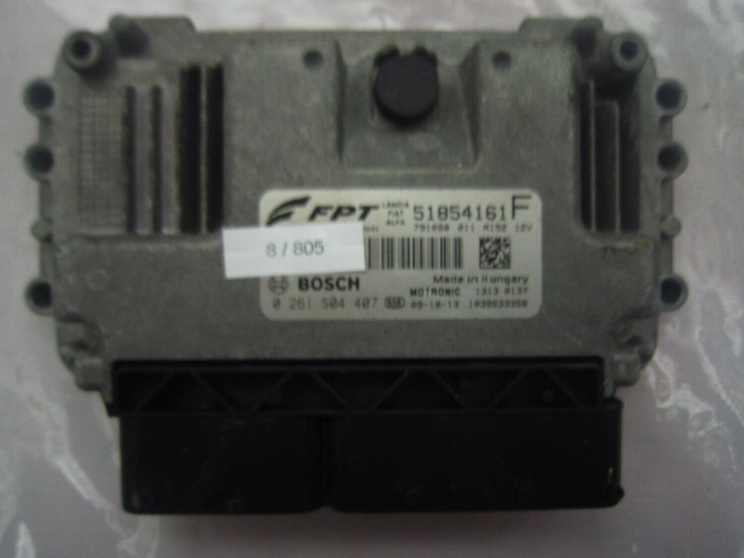 8-805 Centralina Motore Bosch 0 261 S04 407 0261S04407 51854161 1039S33358   ALFA ROMEO  BENZINA MITO
