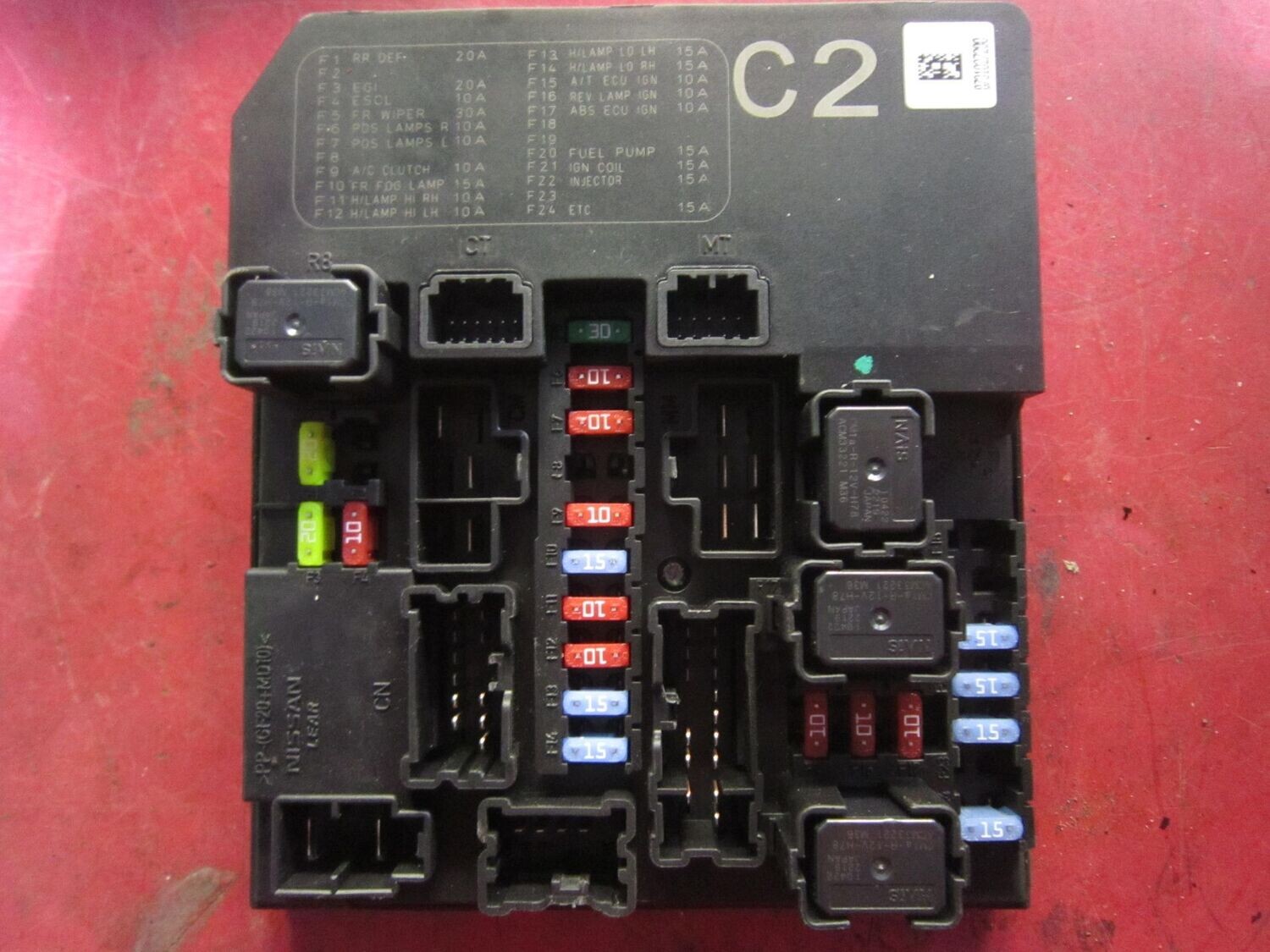 60-245 Scatola Fusibili Nissan 284B7 1KA0C 284B71KA0C D807 KA0C   NISSAN  JUKE