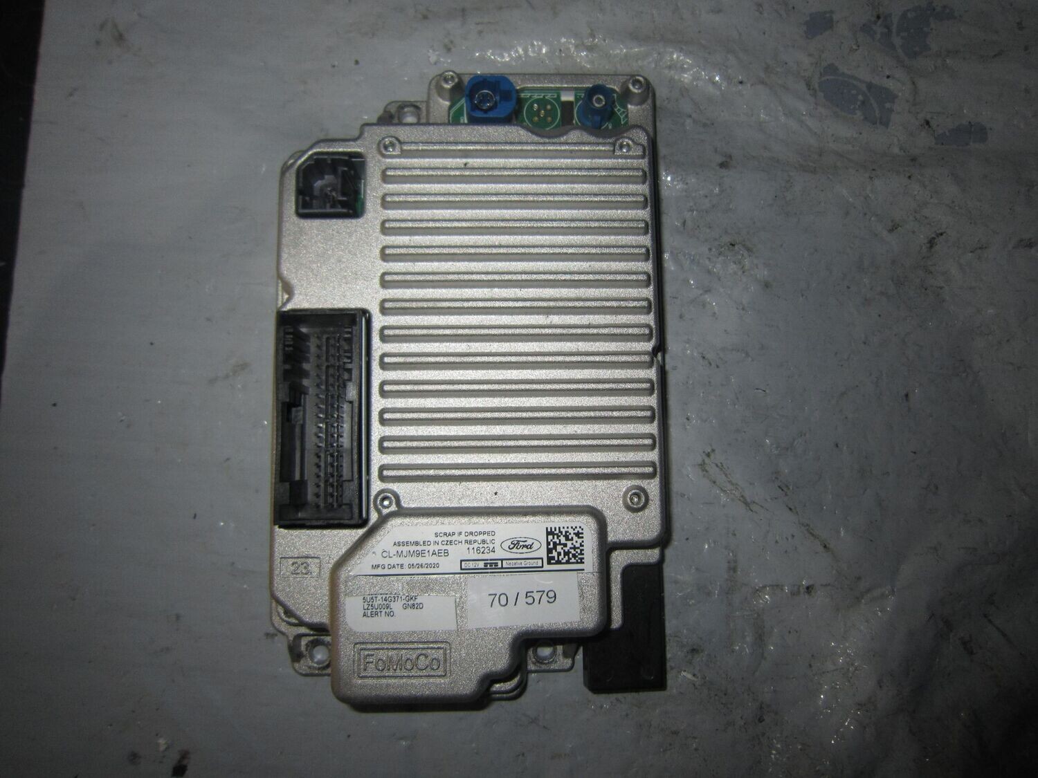 70-579 Modulo Nav Radio CD Player Fomoco CL-MJM9E1AEB CLMJM9E1AEB 5U5T-14G371-GKF    FORD  VARIE