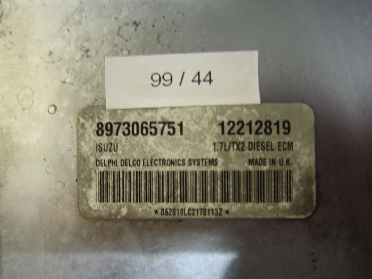 99-44 Centralina Motore Delphi 12212819   8973065751     OPEL Benzina  VARIE