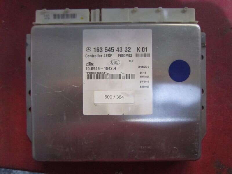 500-384 Centralina ABS ESP HBA ATE Controller 163 545 43 32 1635454332 10.0946-1542.4    MERCEDES  ML
