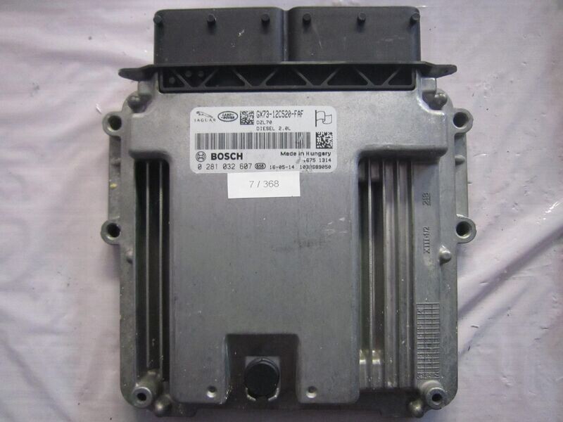 7-368 Centralina Motore Bosch 0 281 032 607 0281032607 GX73-12C520-FAF 1039S89050 DZL70  LAND ROVER DIESEL EVOQUE