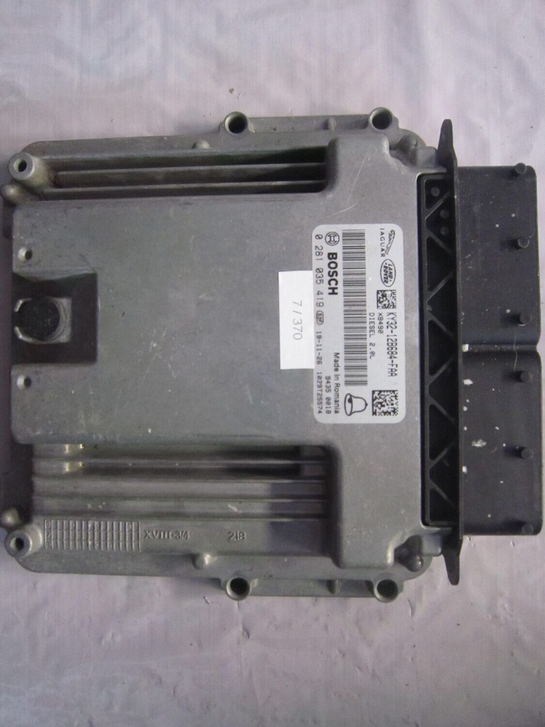 7-370 Centralina Motore Bosch 0 281 035 419 0281035419 KY32-12B684-FAA 1039T25574 XB490  JAGUAR Diesel F-TYPE