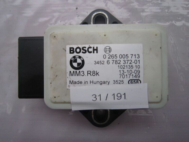 31-191 Sensore Antimbardata Bosch 0 265 005 713 0265005713 34526782372-01 MM3.R8K   BMW  SERIE  X