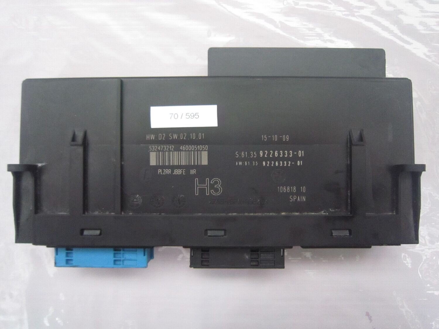 70-595 Centralina Modulo Confort Lear 532473212   61359226333-01 PL2RR H3  BMW  VARIE