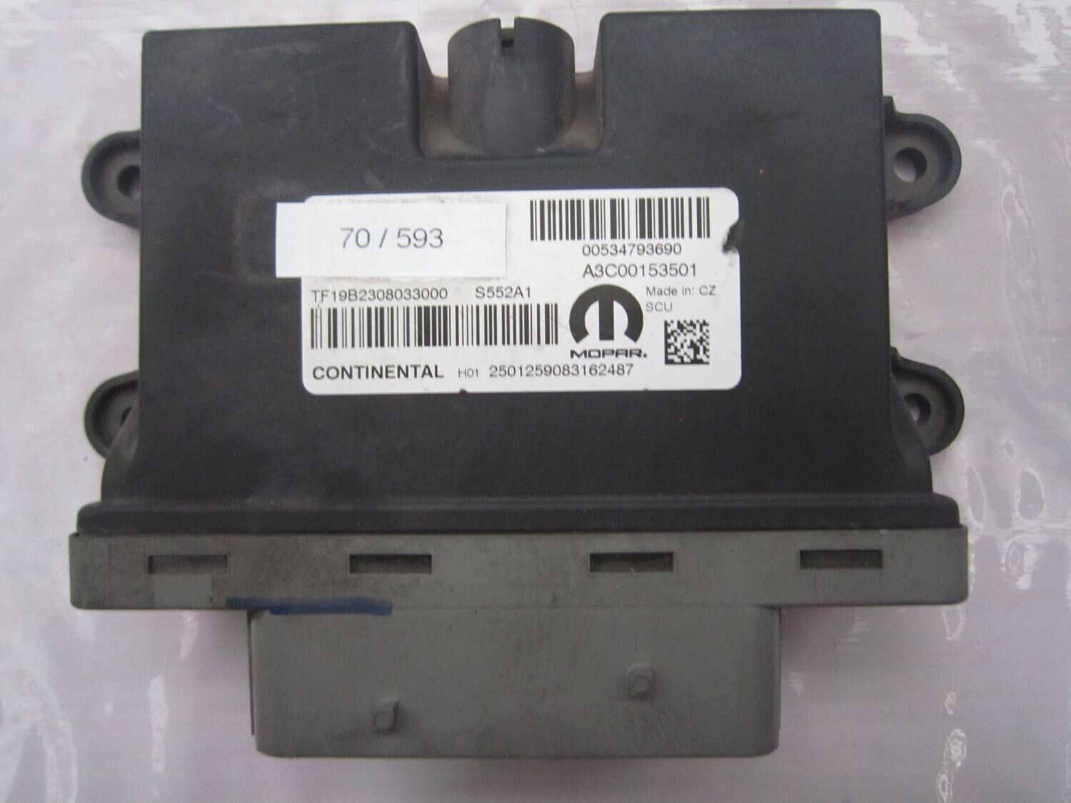 70-593 Centralina Portellone Mopar A3C00153501   00534793690    JEEP  COMPASS