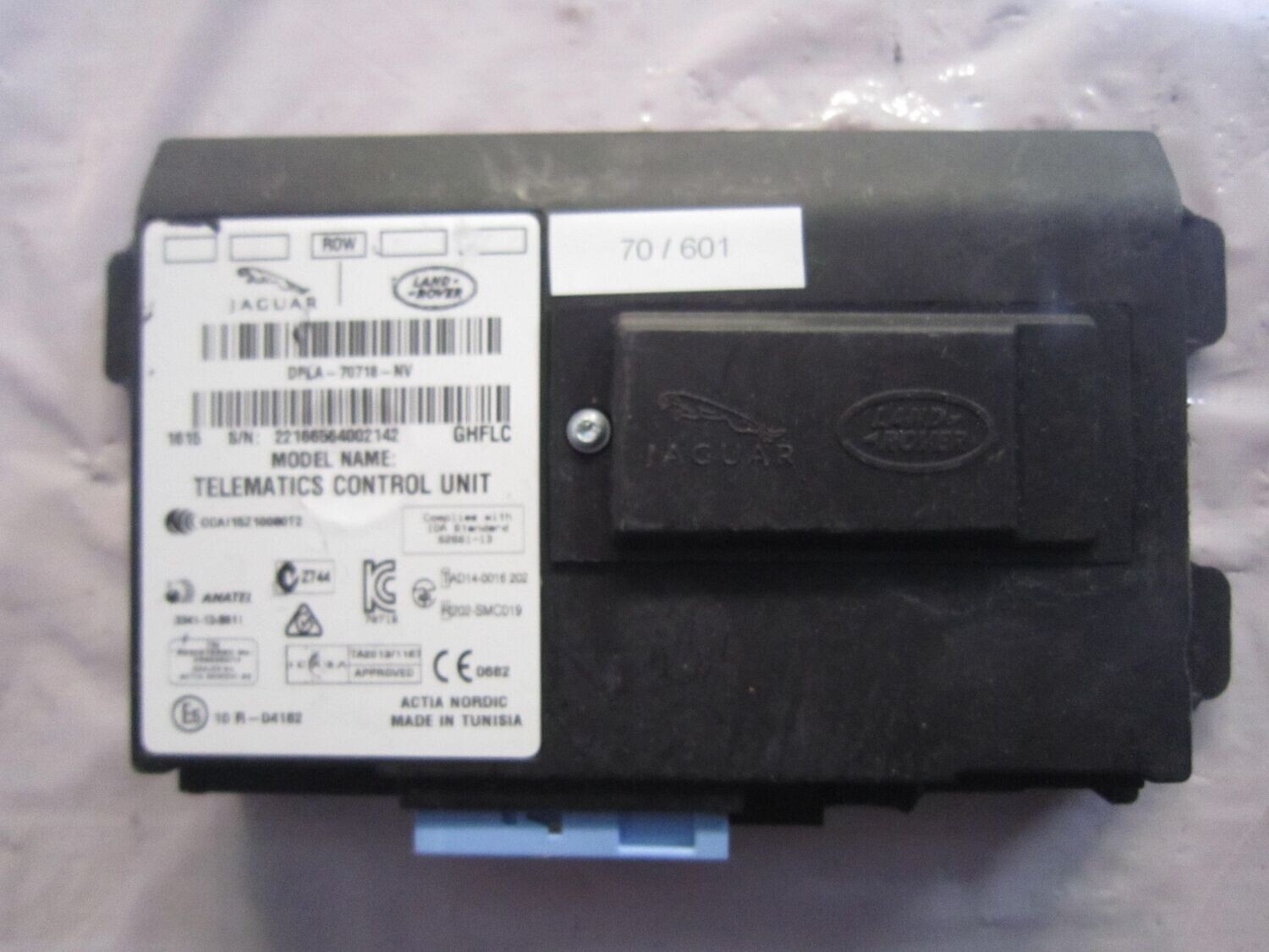 70-601 Centralina Controllo Telematico Land Rover HPLA-70,718-NV HPLA70,718NV 3341-13-5911    LAND ROVER  VARIE