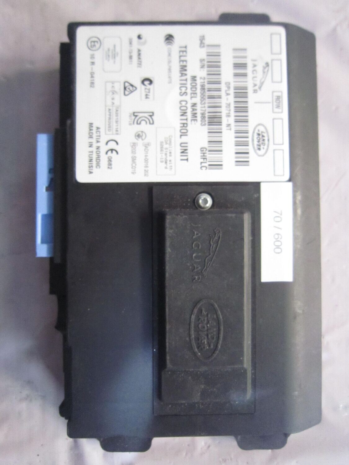 70-600 Centralina Controllo Telematico Land Rover HPLA-70,718-NT HPLA70,718NT 3341-13-5911    LAND ROVER  VARIE