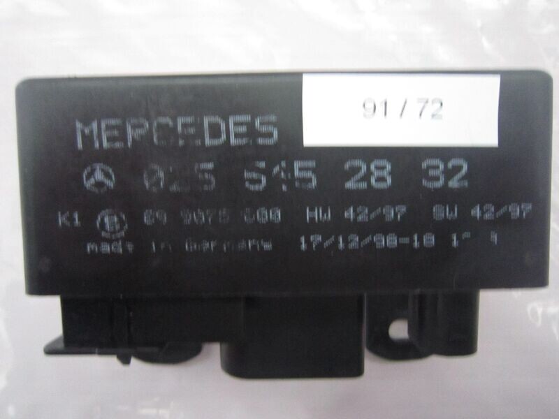 91-72 Rele' Candeletta Mercedes 025 545 28 32 0255452832 HW 42/97 SW 42/97   MERCEDES DIESEL VARIE
