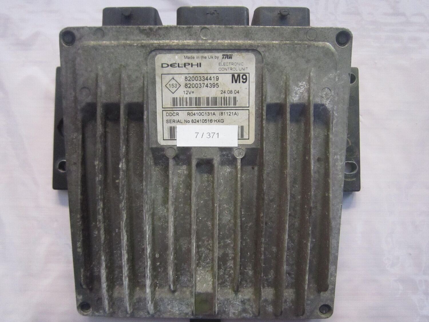 7-371 Centralina Motore Delphi R0410C131A   8200334419 8200374395 M9  NISSAN DIESEL MICRA